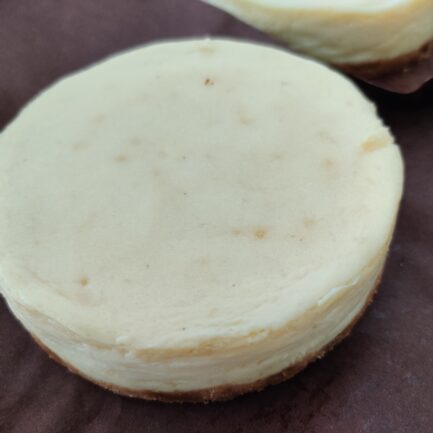 Belgian White Chocolate Cheesecake