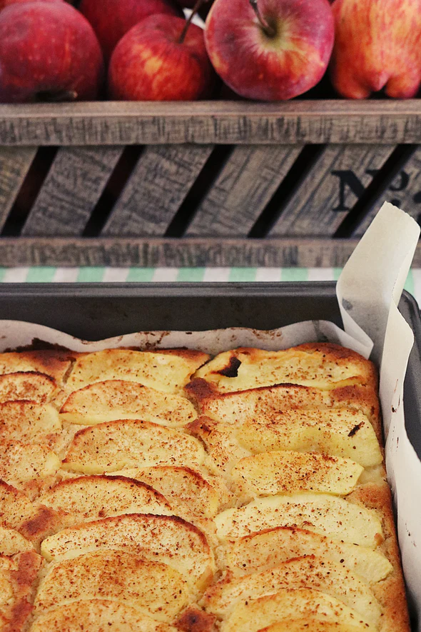 Apple & Cinnamon Cake (gluten free) (Slice) - Image 2