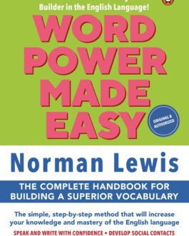 Word Power Made Easy – Norman Lewis