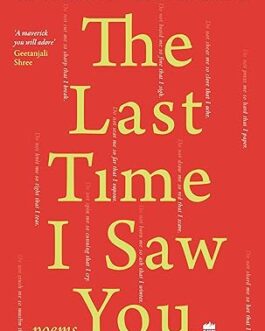 The Last Time I Saw You : Poems – Akhil Katyal