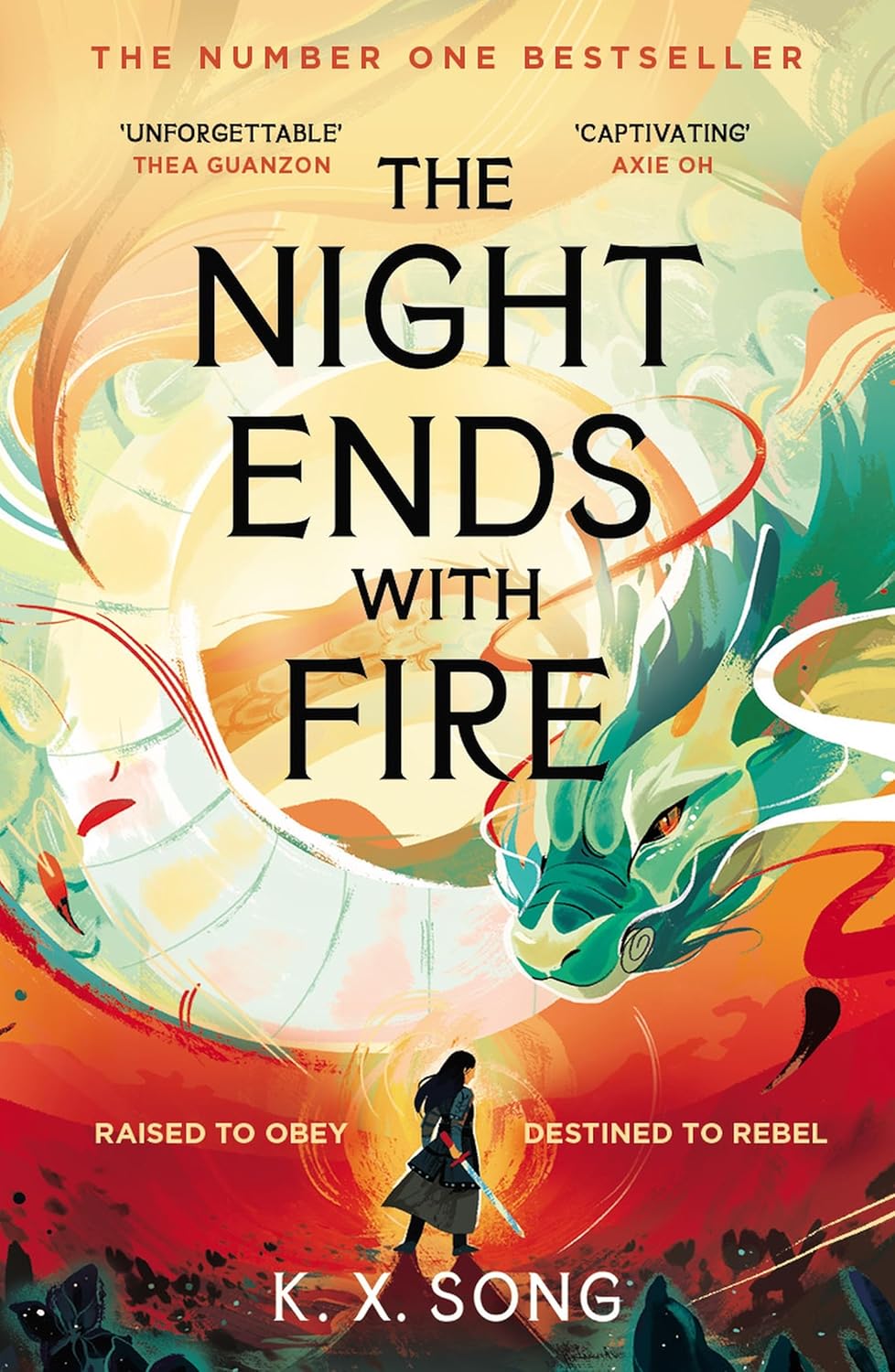The Night ends with Fire - K.X. Song (Book 1 of 2: The Dragon Spirit Duology)