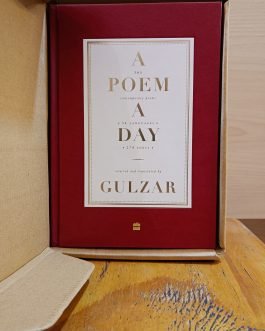 A Poem a Day : 365 contemporary poems – selected and translated by Gulzar (Box Signed)