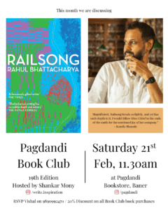 Read more about the article Pagdandi Book Club 19th Edition – Railsong by Rahul Bhattacharya