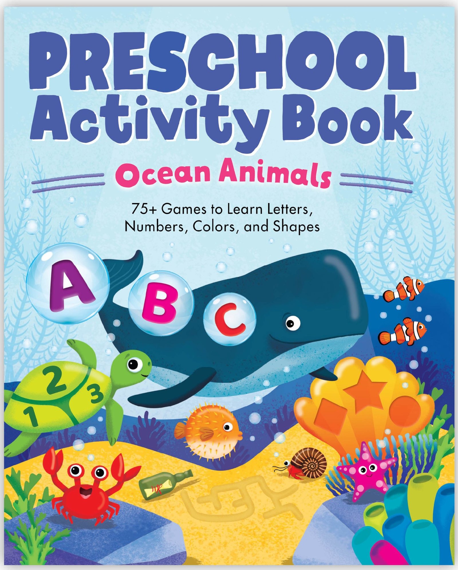 Preschool Activity Book : Ocean Animals