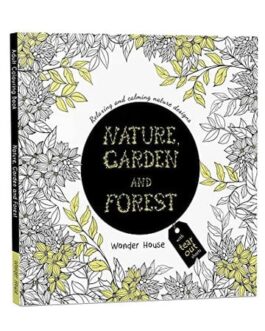 Nature, Garden and Forest Wonder house Coloring Book