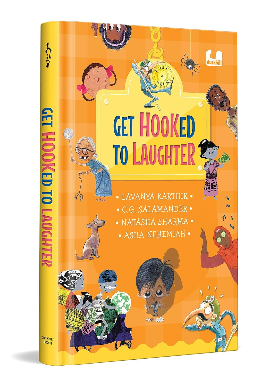 Get Hooked to Laughter - Lavanya Karthik , C.G. Salamander(hardcover)
